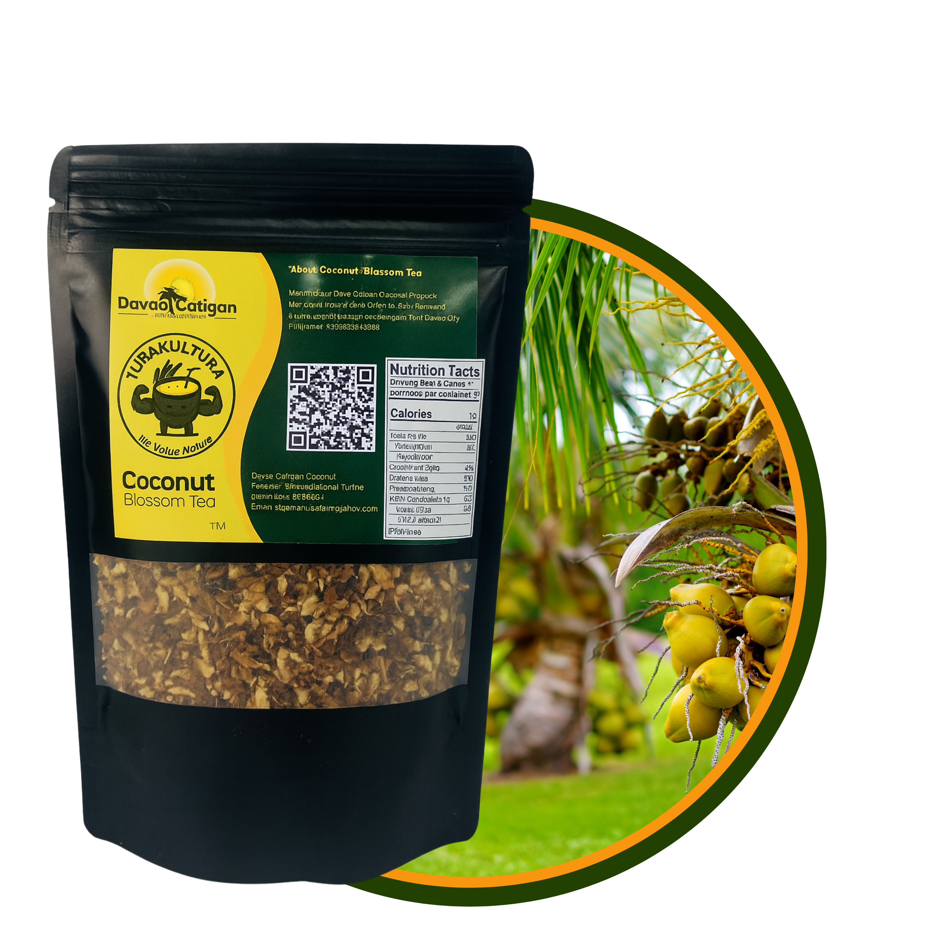 Coconut Blossom Tea With Teabags