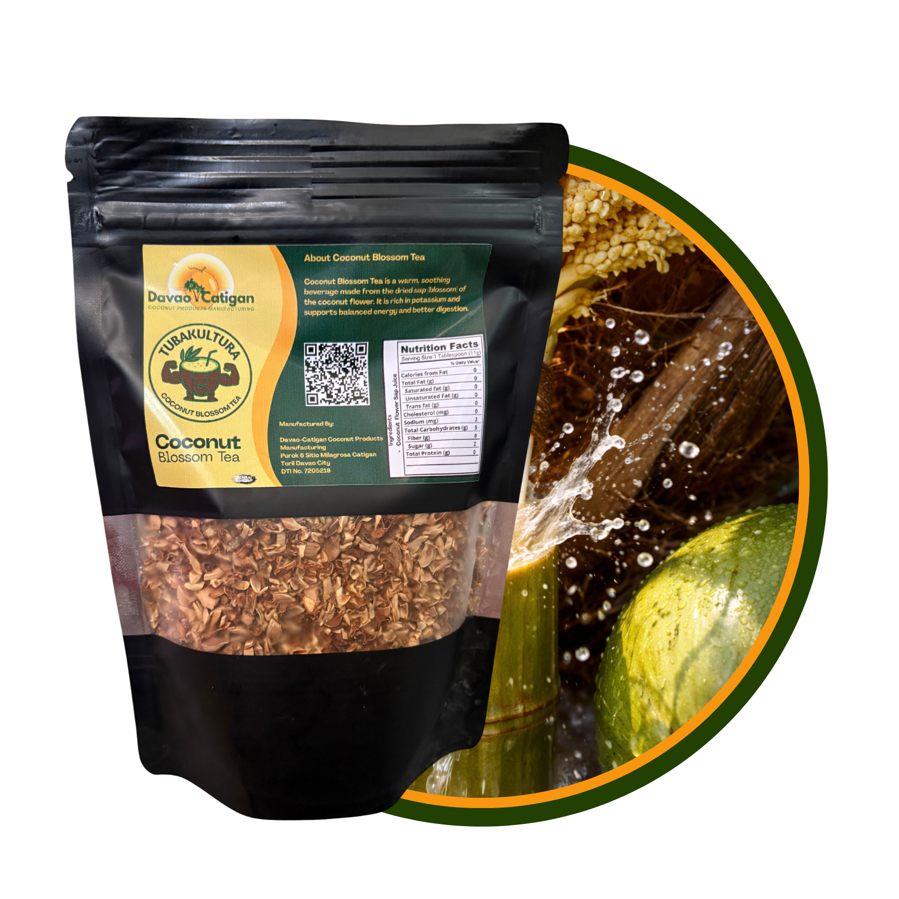 Coconut Blossom Tea Without tea bags