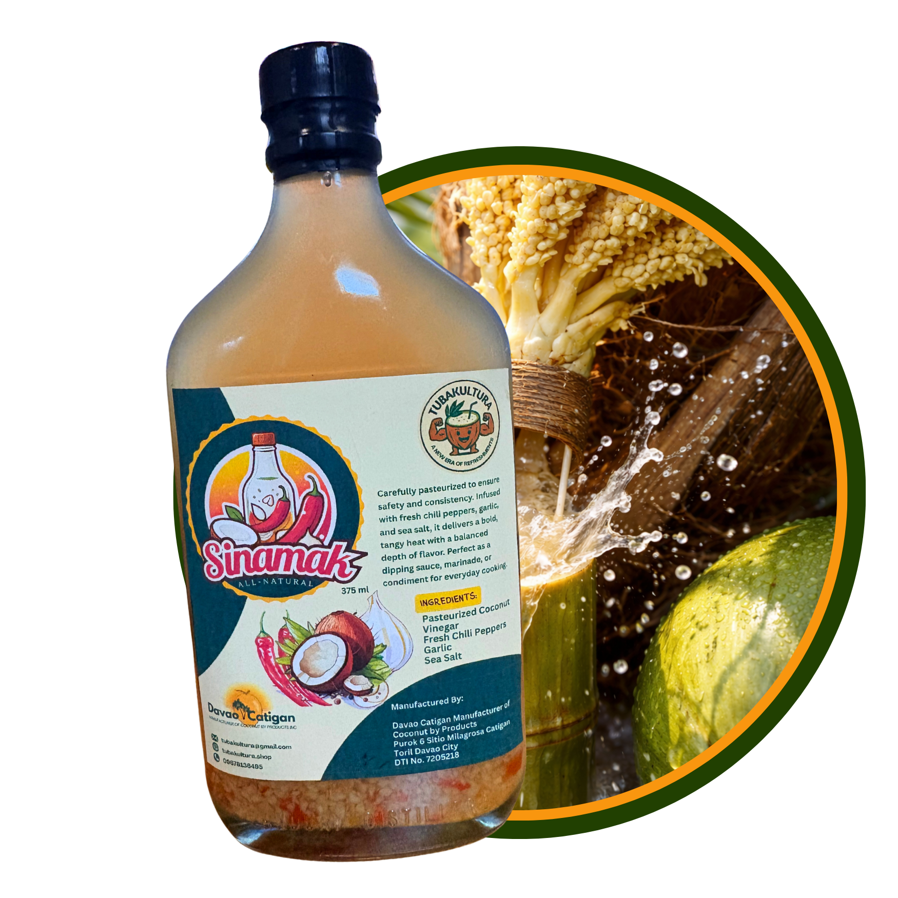 Sinamak All Natural 375ml