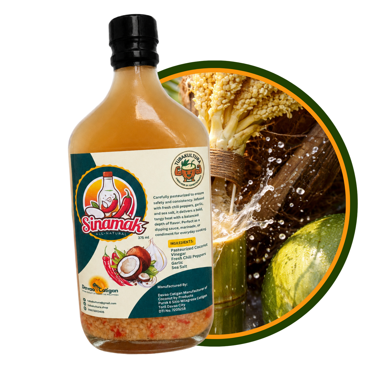 Sinamak All Natural 375ml