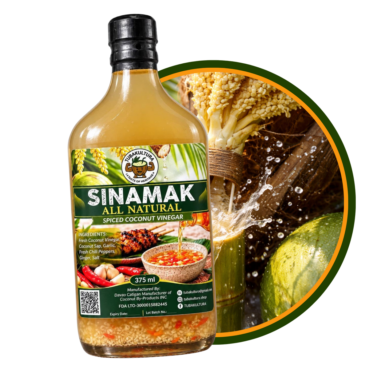 Sinamak All Natural 375ml